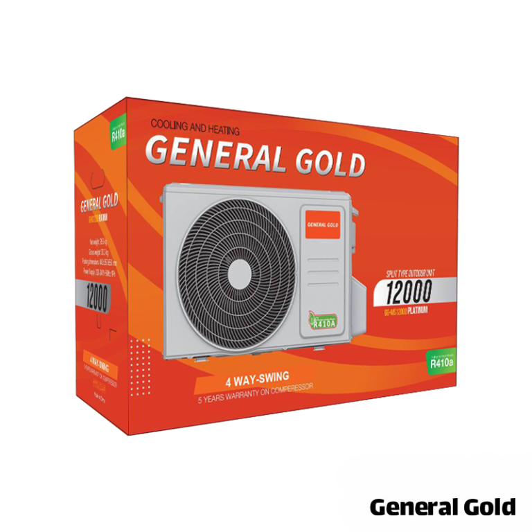کولرگازی 12 هزار جنرال گلد GG-S12000 PLATINUM