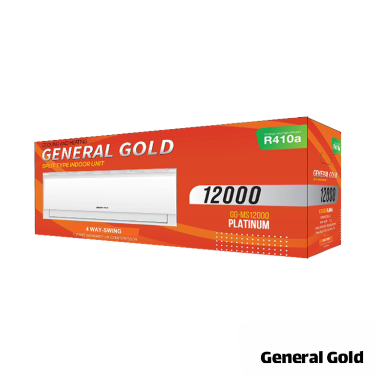 کولرگازی 12 هزار جنرال گلد GG-S12000 PLATINUM